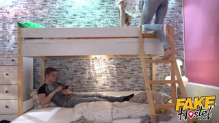 Fake Hostel - Milf rábukik a tini faszra