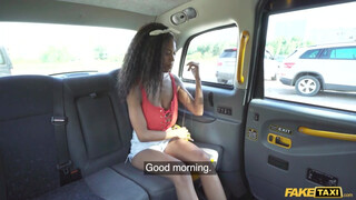 Fake Taxi - Tina Fire a méretes cicis barna bige