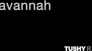 TUSHYRAW - Savannah Bond fenekébe barna kárót tolnak