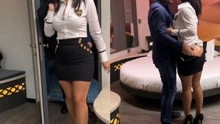 Végre megbasztam a hatalmas csöcsű hatalmas seggű milf titkárnőmet a hotel szobában